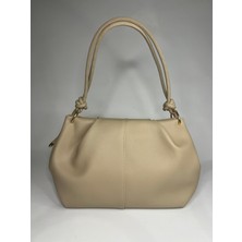 Özbu Düğüm Detaylı Suni Deri El ve Omuz Çanta