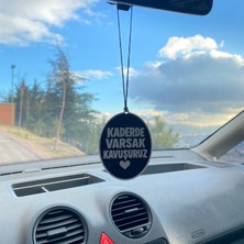 Serüven Dikiz Aynası Süsü – Kaderde Varsa Kavuşuruz - Çift Yönlü 3D Baskı, Plastik, Cam Çizmez