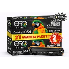 Ero Print Canon MF-642Cdw Siyah Muadil Toner - 1500 Sayfalık Çipli Toner - 2'li Avantaj Paket