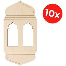 Kidose Ramazan Temalı Boyanabilir Kandil Seti | Çocuklar Için Sanat ve Etkinlik