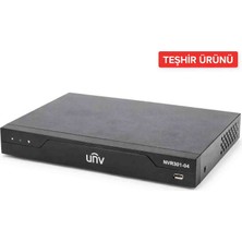 Unv NVR301-04 4 Kanal Ip Network Video Recorder – Teşhir Ürünü