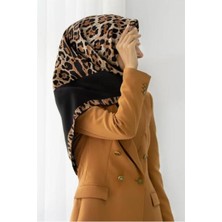 Vissona Tivil Ipek Eşarp 51796 - 1 - 0001 Siyah Karışık Desen