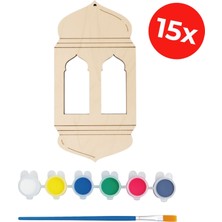 Kidose Çocuklar Için Eğitici Ramazan Kandil Boyama Etkinliği | Sanat Kiti