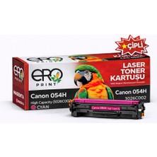 Ero Print Canon CRG 054H Kırmızı Muadil Toner - 2300 Sayfalık Çipli Toner