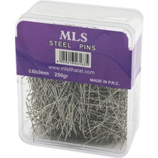 Ayder Timya TOPLU İĞNE  0.60X34MM   250GR   ŞEFFAF MİKA KRİSTAL PLS.KUTULU AMBALAJ (Timya/Go1395)  204497