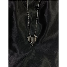 Zetconcept Zet Style Serenay Kolye Zirkon Taşlı Paslanmaz Çelik Serenay Kolye (Av. Leyla)