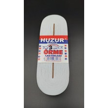 Ayder Timya BEYAZ - 3CM PAÇA LASTİK YASSI GENİŞ 10MT. (Timya/Go1395)  204483