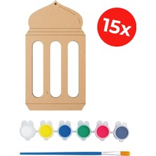 Kidose Kandil Boyama Etkinlik Seti | Ramazan Ayında Çocuklar Için Yaratıcı Aktivite