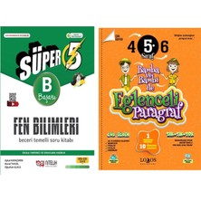 Lodos Yayınları Nitelik 5. Sınıf Fen Bilimleri Süper A Beceri Temelli ve Lodos Eğlenceli Paragraf Soru Bankası Seti 2 Kitap