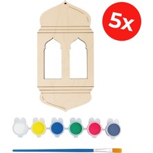 Kidose Çocuklar Için Ramazan Kandili Boyama Oyuncağı | Yaratıcı Etkinlik Kiti