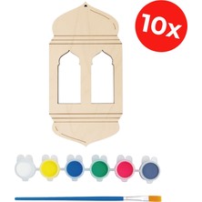 Kidose Çocuklar Için Kandil Boyama Seti | Ramazan Etkinliği El Becerisi Geliştirici