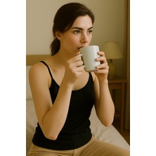 Ip Asklılı Bluz (Atlet- Tşhirt) LİKRALI-(17952)