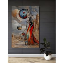 Teona Ahşap Gızemlı Gezegenler Soyut Sanat Görünümlü Ahşap Ev,antre,salon,ofis,mutfak,yatak Odası Tablo