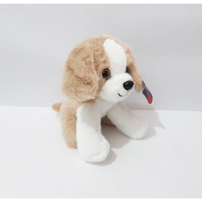 Renkli Çiçekler 20 cm Sevimli Peluş Oyuncak Köpek