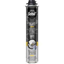 Selsil Taş ve Tuğla Yapıştırma Jel Köpüğü Pu Köpük 750 Ml. - 1 Adet
