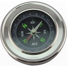 Yuvarlak Metal Kasa Dayanıklı Pusula 60MM