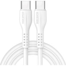 Dux Duci̇s Type-C Pd 60W Qc4.0 Hızlı Şarj Kablosu 1 METRE-(5775)