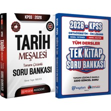 Pegem Akademi Yayıncılık 2026 Kpss Tarih Meşale Si Tamamı Çözümlü Soru Bankası - Ortaöğretim Ön Lisans Tek Kitap Soru