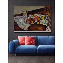 Teona Ahşap Meyve Sepeti Görünümlü Yağlı Boya Sanat Ev,antre,salon,ofis,mutfak,yatak Odası Tablosu