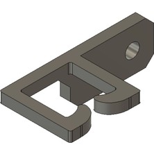 BYR Yeni Bmw E30 - Ön Tavan Döşemesi Kapağı Sabitleme Mandalı (Sadece Plastik Aparattır!!!)