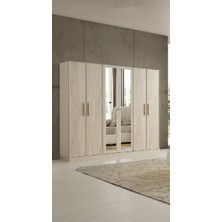Aydınev Adalar Mdf 6 Kapılı Dolap