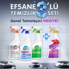 Clean Plus+ Efsane 3'lü Temizlik Seti Mutfak Temizleyici, Leke Çıkarıcı ve Banyo Temizleyici
