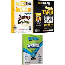 İndeks Akademi Yayıncılık Tarih Algoritma Soru Bankası ve Tarih Ösymnin Indeksi Çıkmış - Lisans Optimum 5 Deneme