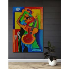 Teona Ahşap Ruhun Melodisi Gitar Sanatçıları Ev,antre,salon,ofis,mutfak,yatak Odası Tablosu