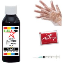 Eurink Epson Ecotank L1210 Yazıcı Uyumlu Mürekkep Siyah 100 ml (103)