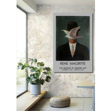 Teona Ahşap Gızemlı Adam ve Uçan Güvercin Yağlı Boya Görünümlü Ahşap Dekoratif Ev,antre,salon,ofis,mutfak Tablo