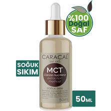 Caracal Mct Oil Yağı 50 ml Soğuk Sıkım Hindistan Cevizi Kaynaklı