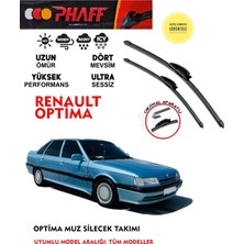Phaff Renault Optima Cam Muz Silgeç Sileceği Takımı Araca Özel  Aparat