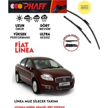 Phaff Fiat Linea Muz Silgeç Sileceği Takımı 2015 Model Araca Özel