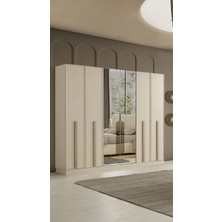 Aydınev Maçka Mdf 6 Kapılı Dolap