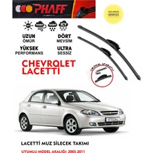 Phaff Chevrolet Lacetti Silgeç Sileceği Takımı 16 14 Motor Araca Özel Aparat (2005-2011)UYUMLU