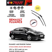 Phaff Fluance Muz Silgeç Sileceği Takımı 2015 Model Araca Özel Aparat