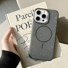 KumOziShop iPhone 15 Promax Uyumlu Simli Magsafe Özellikli Kılıf