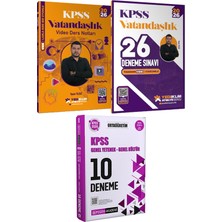 Yediiklim Yayınları 2026 Kpss Atölye Serisi Vatandaşlık Video Ders Notları ve 26 Deneme - 2026 Kpss Ortaöğretim Çözümlü 10 Deneme