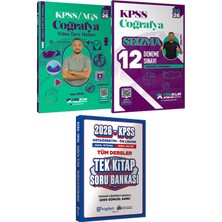 Yediiklim Yayınları 2026 Kpss Atölye Serisi Coğrafya Video Ders Notları ve Seizma 12 Deneme - Ortaöğretim Ön Lisans Tek Kitap Soru