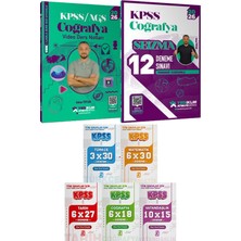 Yediiklim Yayınları 2026 Kpss Atölye Serisi Coğrafya Video Ders Notları ve Seizma 12 Deneme - 5 Ders 31 Deneme