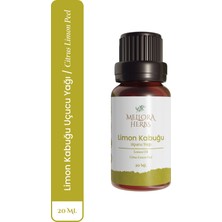 Mellora Herbs Limon Uçucu Yağı 20 ML (Büyük Boy) - Odaklanma Artırıcı ve Ferahlatıcı Oda Kokusu - Lemon Oil