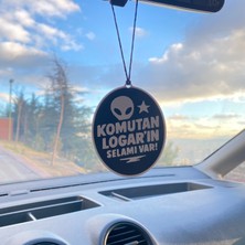 Serüven Dikiz Aynası Süsü – Komutan Logarın Selamı Var! Gora - Çift Yönlü 3D Baskı, Plastik, Cam Çizmez