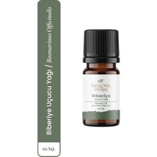 Mellora Herbs Biberiye Uçucu Yağı 10 ML (Rosmarinus Officinalis) - Hafıza, Odaklanma ve Saç Bakım Yağı