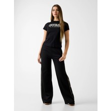 Guess Ketty Bisiklet Yaka Kısa Kollu Kadın Siyah T-Shirt V6RI10I3Z14-JBLK