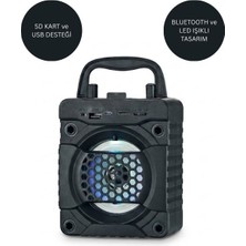 Gümrük Bey PL‑4171 Sd/usb Bluetooth Işıklı Speaker - Taşınabilir Hoparlör