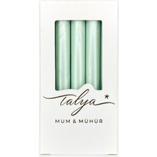 Talya Mum & Mühür Üzüm Yeşili Mühür Mumu 10 Çubuk