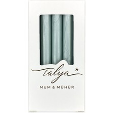 Talya Mum & Mühür Mint Yeşili Mühür Mumu 10 Çubuk
