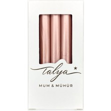 Talya Mum & Mühür Rose Gold Mühür Mumu 10 Çubuk