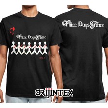 Metal Giyim Three Days Grace Siyah Erkek Tişört M