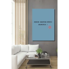 Teona Ahşap Ilham Veren Yazı Baskılı Ahşap Dekoratif Ev,antre,salon,ofis,mutfak,yatak Odası Tablo